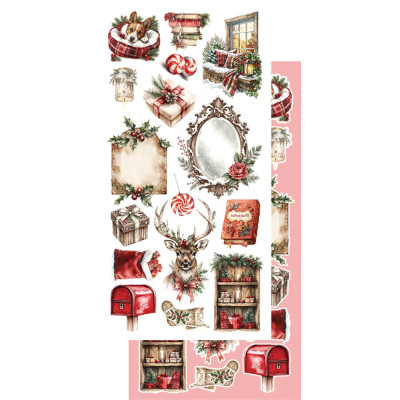 The Magic of December  Recortables 30x15 cm - Alchemy of Art