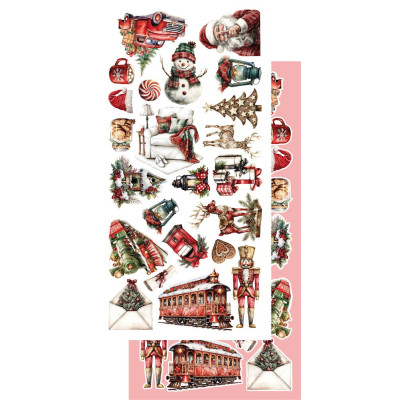 The Magic of December  Recortables 30x15 cm - Alchemy of Art