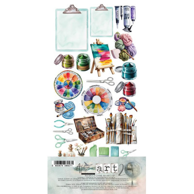 Art 2  Recortables 30x15 cm - Alchemy of Art