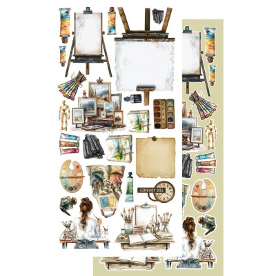 Art 2  Recortables 30x15 cm - Alchemy of Art