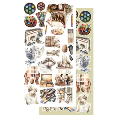 Art 2  Recortables 30x15 cm - Alchemy of Art
