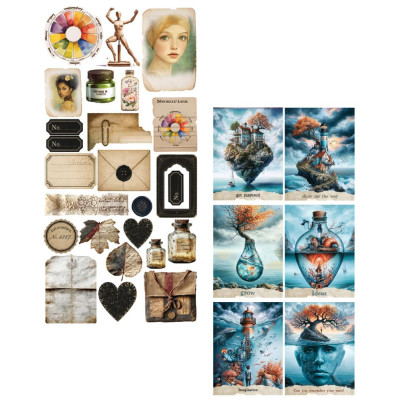 Art 2  Recortables 30x15 cm - Alchemy of Art