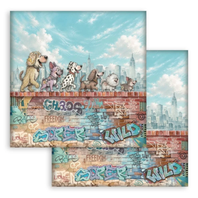 Furry Friends2 30x30 cm  - Stamperia