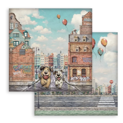 Furry Friends2 30x30 cm  - Stamperia