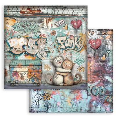 Furry Friends2 30x30 cm  - Stamperia