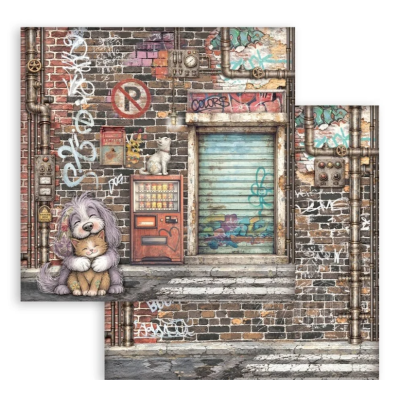 Furry Friends2 30x30 cm  - Stamperia
