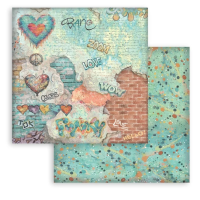Furry Friends2 basicos 30x30 cm  - Stamperia