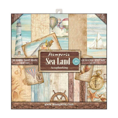 Sea Land 30x30 cm - Stamperia