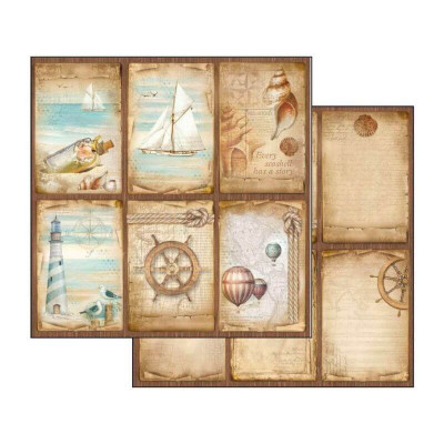 Sea Land 30x30 cm - Stamperia