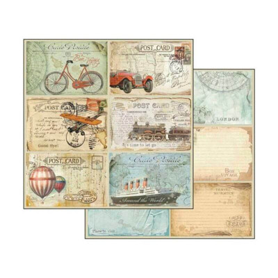 Around the World 30x30 cm - Stamperia