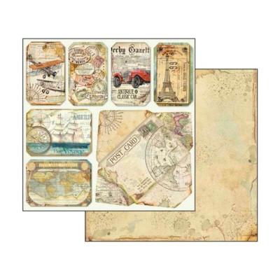 Around the World 30x30 cm - Stamperia