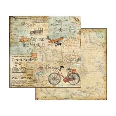 Around the World 30x30 cm - Stamperia