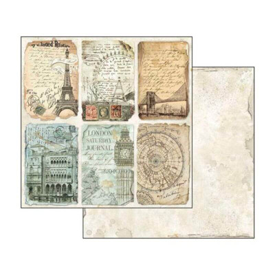 Around the World 30x30 cm - Stamperia