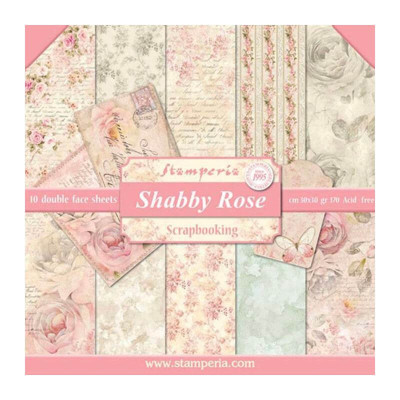 Shabby Rose 30x30 cm - Stamperia