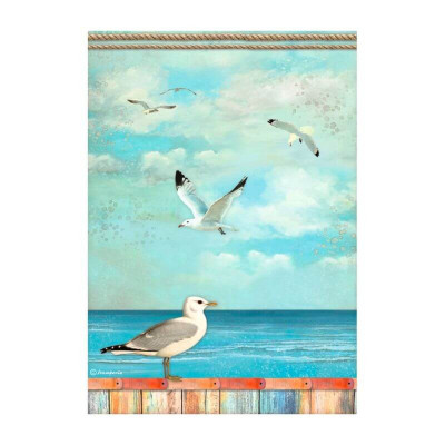 Blue Dream Papel de Arroz A4 - Stamperia