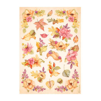 Woodland Papel de Arroz A4 - Stamperia