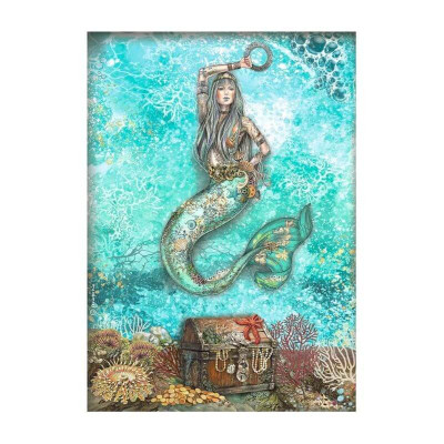 Songs of the Sea Papel de Arroz A4 - Stamperia