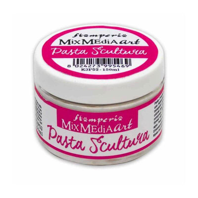 Pasta Scultura White  150 ml - Stamperia