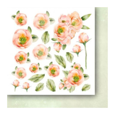 First Kiss Flowers 15x15 cm  - Paper Heaven