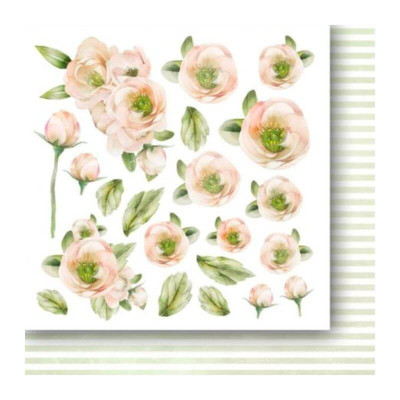 First Kiss Flowers 15x15 cm  - Paper Heaven