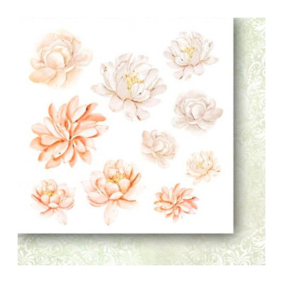First Kiss Flowers 15x15 cm  - Paper Heaven