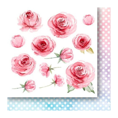 Petals on the Wind Flowers 15x15 cm  - Paper Heaven