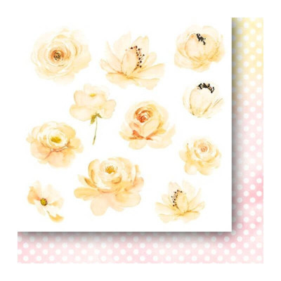 Petals on the Wind Flowers 15x15 cm  - Paper Heaven
