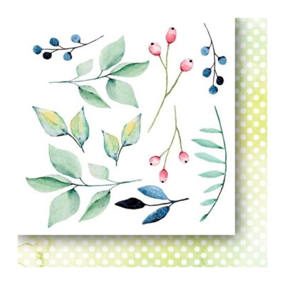 Petals on the Wind Flowers 15x15 cm  - Paper Heaven