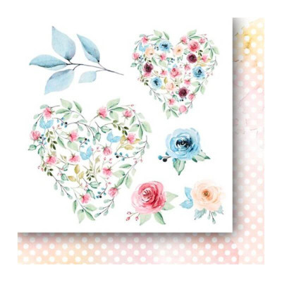 Petals on the Wind Flowers 15x15 cm  - Paper Heaven