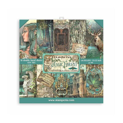 Magic Forest  30x30 cm - Stamperia