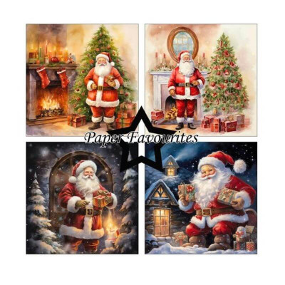 Santa 30x30 cm - Paper Favourites