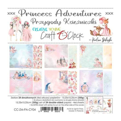 Princess Adventures 15x15 cm  - Craft O´Clock