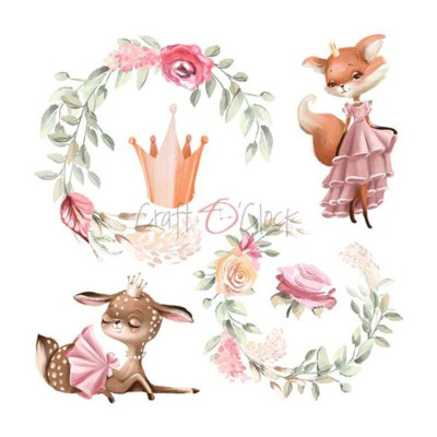 Princess Adventures 15x15 cm  - Craft O´Clock