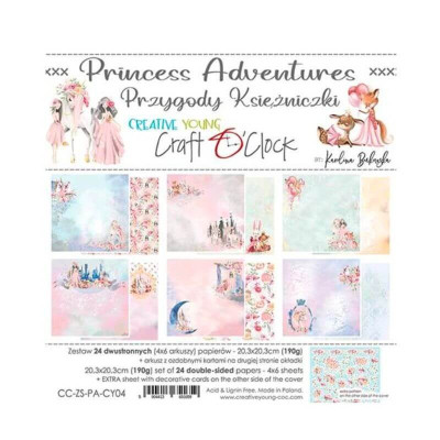 Pincess Adventures 20x20 cm  - Craft O´Clock