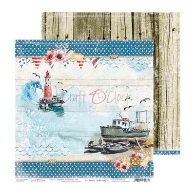 Seaside Greetings 30x30 cm  - Craft O´Clock