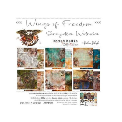 Wings of Freedom  30x30 cm  - Craft O´Clock