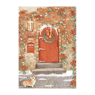 All Around Christmas  Papel de Arroz A4 - Stamperia