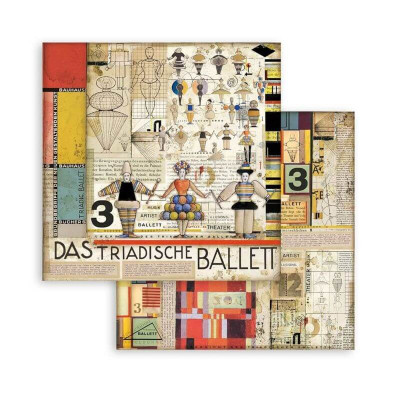 Bauhaus 30x30 cm - Stamperia