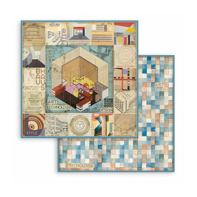 Bauhaus 30x30 cm - Stamperia