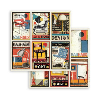 Bauhaus 30x30 cm - Stamperia