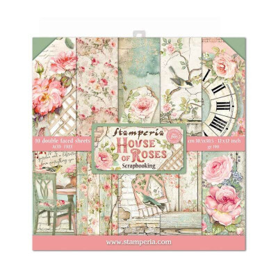 House of Roses 30x30 cm - Stamperia