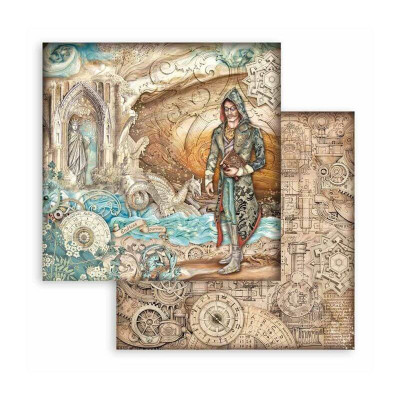 cSir Vagabond in Fantasy World   20x20 cm - Stamperia