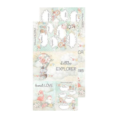 Safari Friends Recortables 15x30 cm  - Craft O´Clock