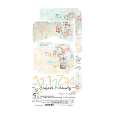 Safari Friends Recortables 15x30 cm  - Craft O´Clock
