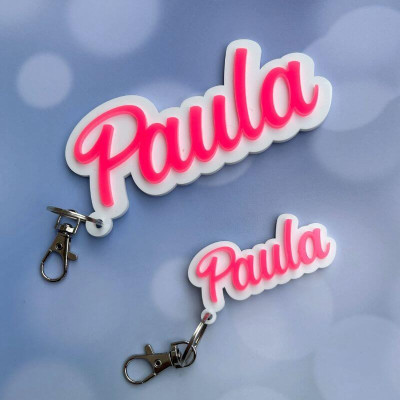Llavero personalizdo 6 cm Metacrilato 3mm