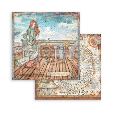 Lady Vagabond Lifestyle 30x30 cm - Stamperia