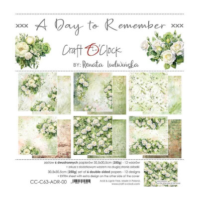 A Day to Remember 30x30 cm  - Craft O´Clock