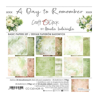 A Day  to Remember BASICO  20x20 cm  - Craft O´Clock