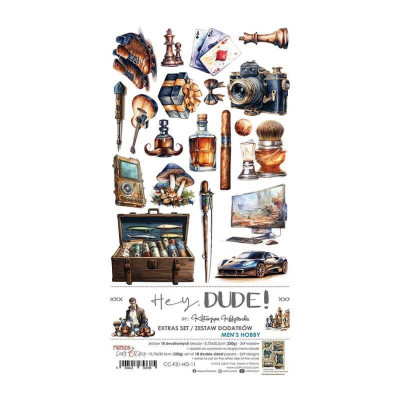 Hey Dude Recortable 15x30 cm  - Craft O´Clock