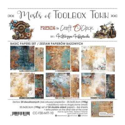 Mists of Toolbox Town  20x20 cm  - Craft O´Clock